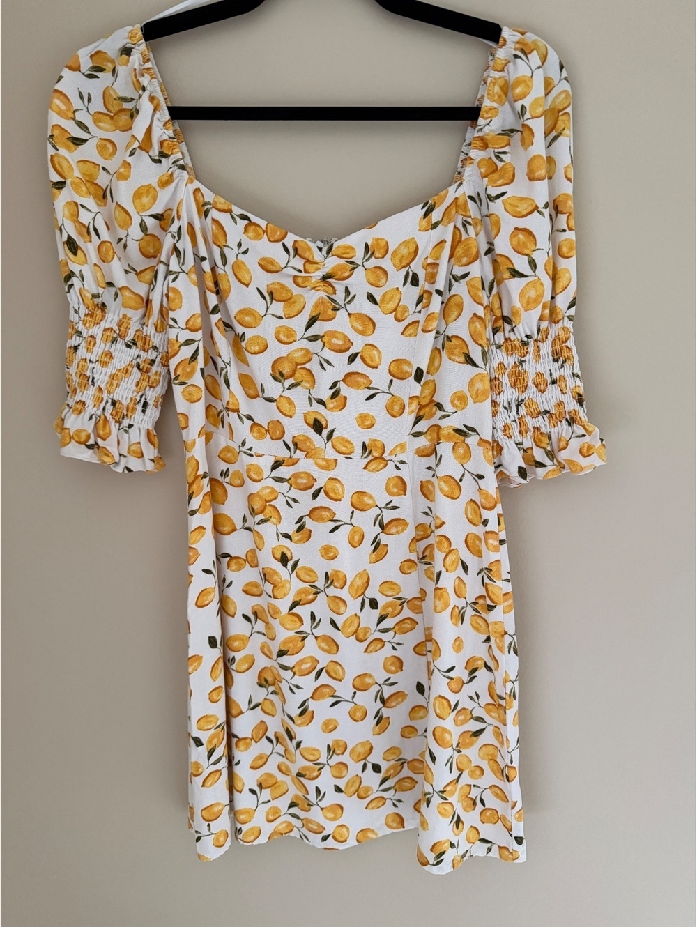 L mi ami lemon dress - Picture 1 of 8